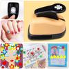 5 pcs Paper cutter for crafts Hole Puncher Punches Tool Set Circle Flower Paper Shapes Hole for card making custom scrapbook