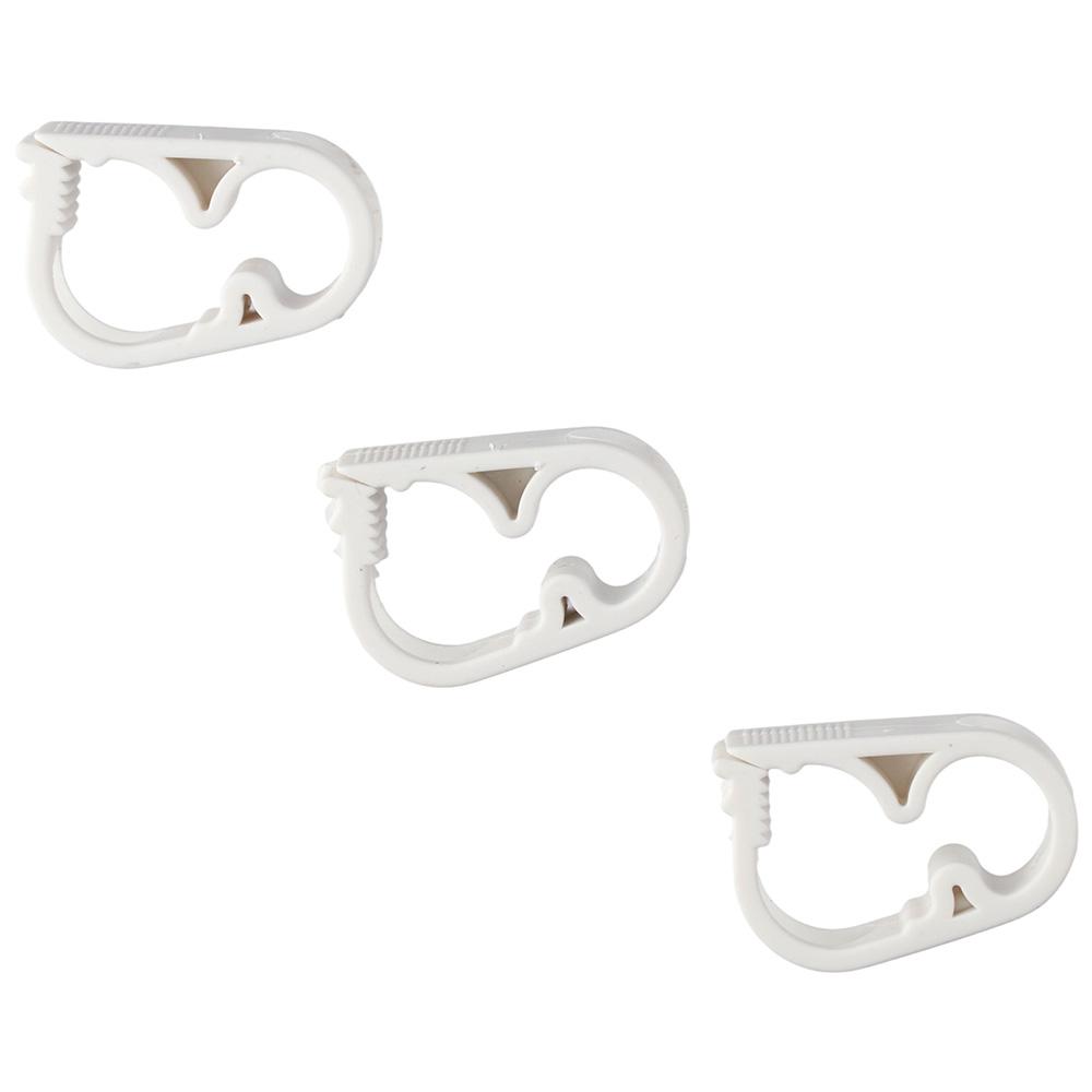 10PCS Plastic Plastic Tubing Clamps 6~12mm/1/4"~1/2" Flow Control Hose Clamp  Infusion Bottle