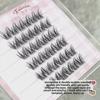 Feixi LC Glue-Free Curled Mouse Eyelashes: Natural, Playful, Cartoon-Inspired Faux Lashes for Women.