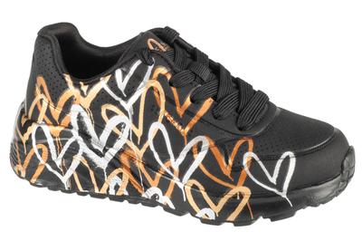 JGoldCrown: Uno Lite - Metallic, for Girl Black Sneakers