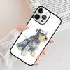Cartoon Schnauzer Dog Phone Case Cover For iPhone 17 Air 15 16 11 13 14 Pro Max 12 Plus Max Fundas