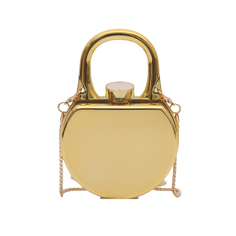 Classic Trend Hot Selling Personalized Mini Acrylic Small Square Bag Creative Shiny Fashion Versatile Crossbody Bag