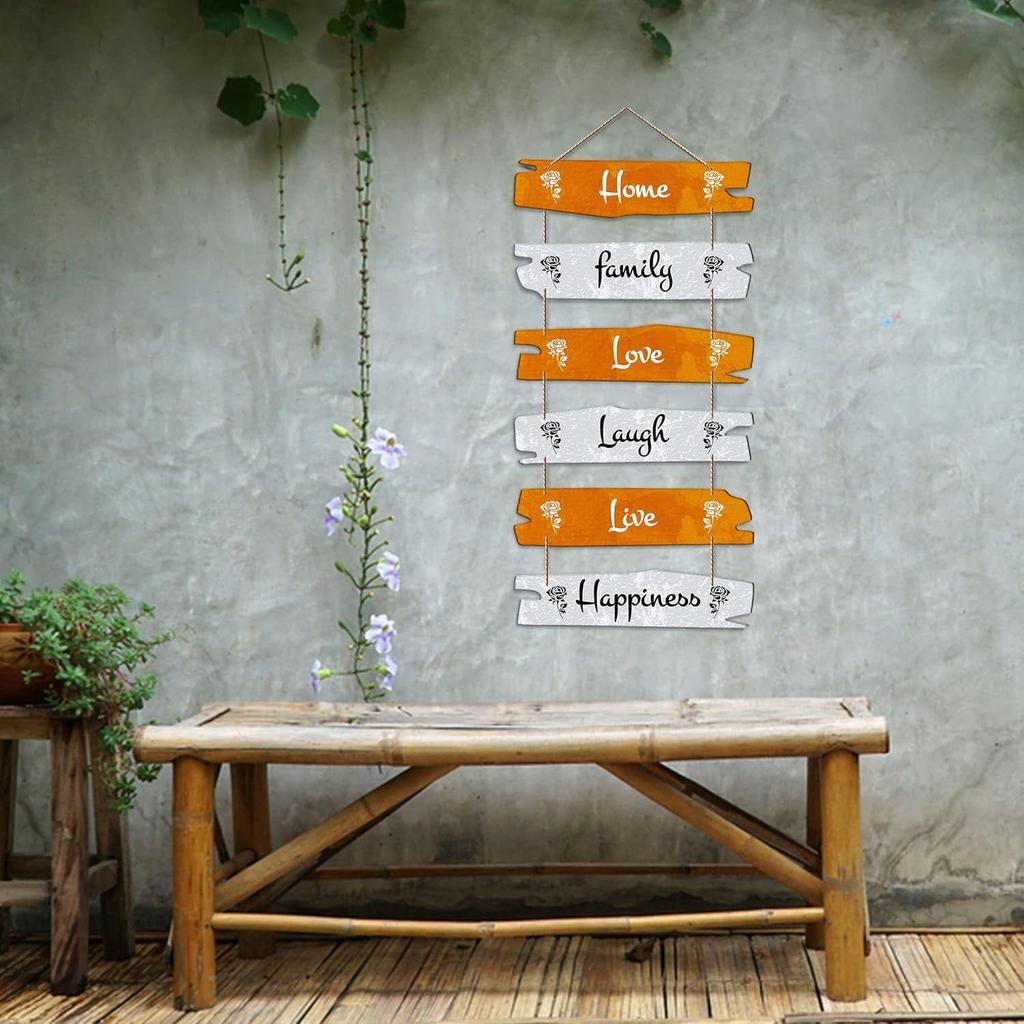 Wall Hanging Wooden Art Decoration item for Living Room | Bedroom | Home Decor | Gifts | Quotes Decor Item | Wall Art For Hall | Mdf Wall Decoration