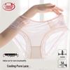 LANGSHA Women's Silk Crotch Antibacterial Lace Briefs