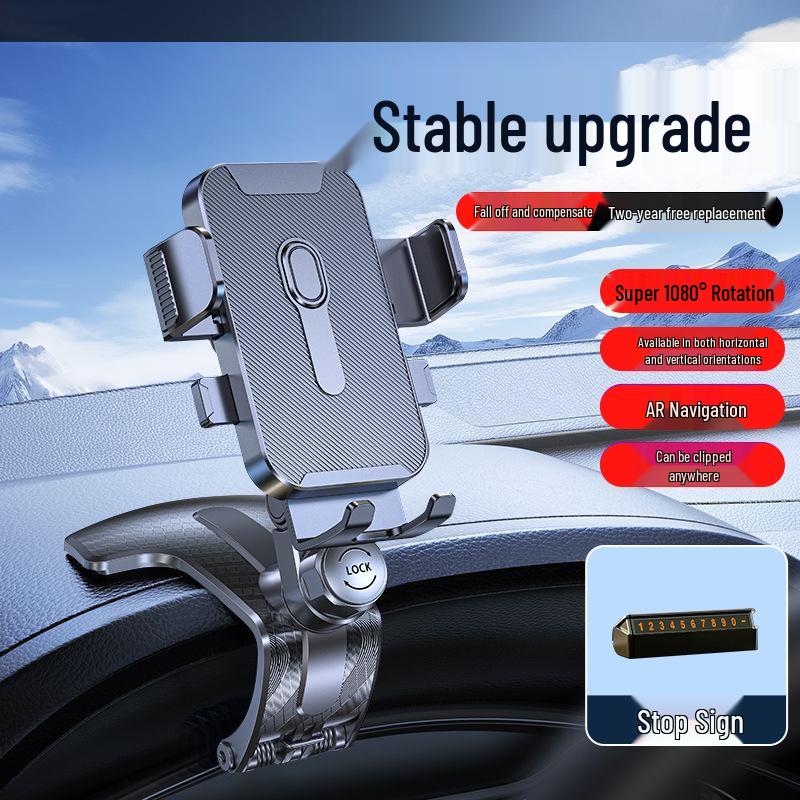 2025 Shockproof Car Phone Holder for Center Console & Dashboard