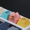 Color 3D Resin Keycap Cute Cartoon Duck Designing For Mechanical Gaming Keyboards ESC Keycaps 1PC