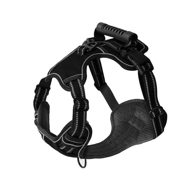 Reflective Dog Harness No Pull Adjustable Dog Harness Vest Breathable Pet Harness For Small Medium Large Dog Pet Supplies
