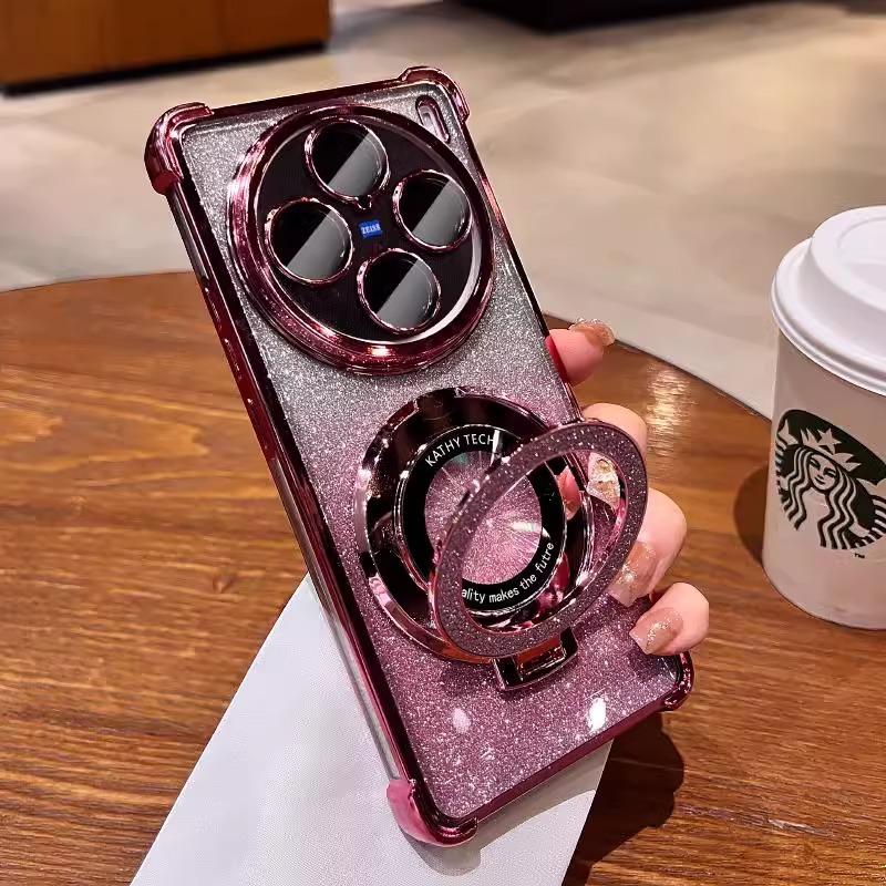 Applicable to vivox100s mobile phone case x200pro all-inclusive anti-drop advanced sense y300pro airbag with bracket x80