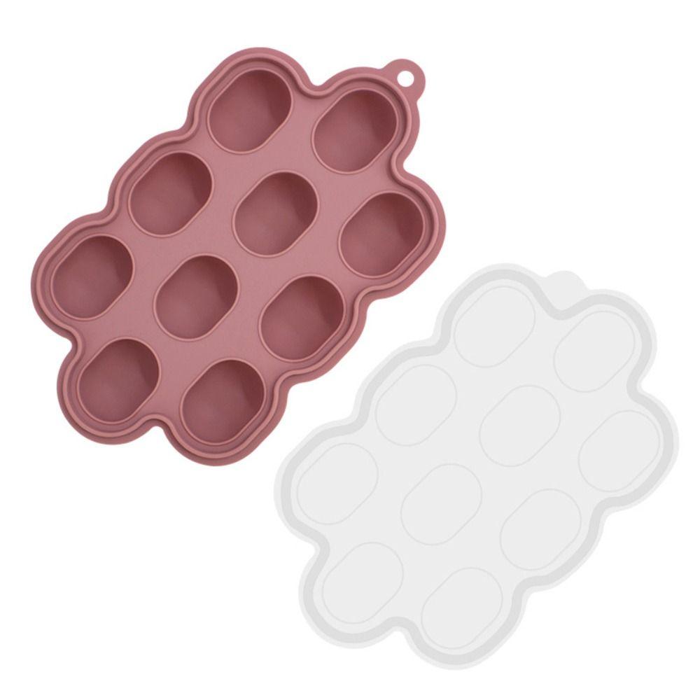 Durable Silicone Nibble Freezer Maker BPA Free Baby Fruit Food Feeder Teether Tray  Infant