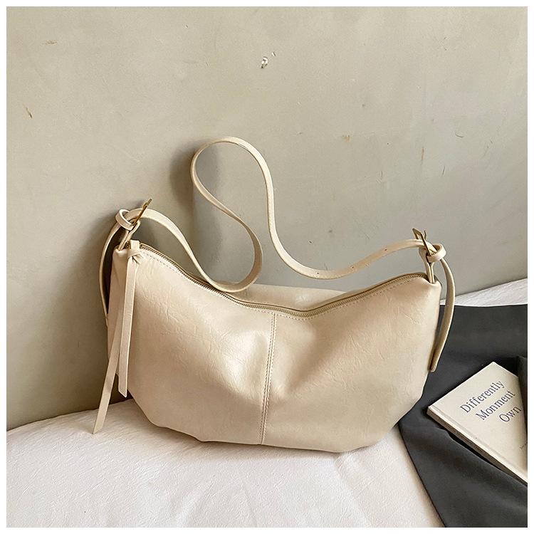 

Винтажная сумка большой вместимости из мягкой кожи, женская, новая коллекция осень-зима 2025, универсальная взрывная сумка-мессенджер, модная наплечная сумка для поездок на работу