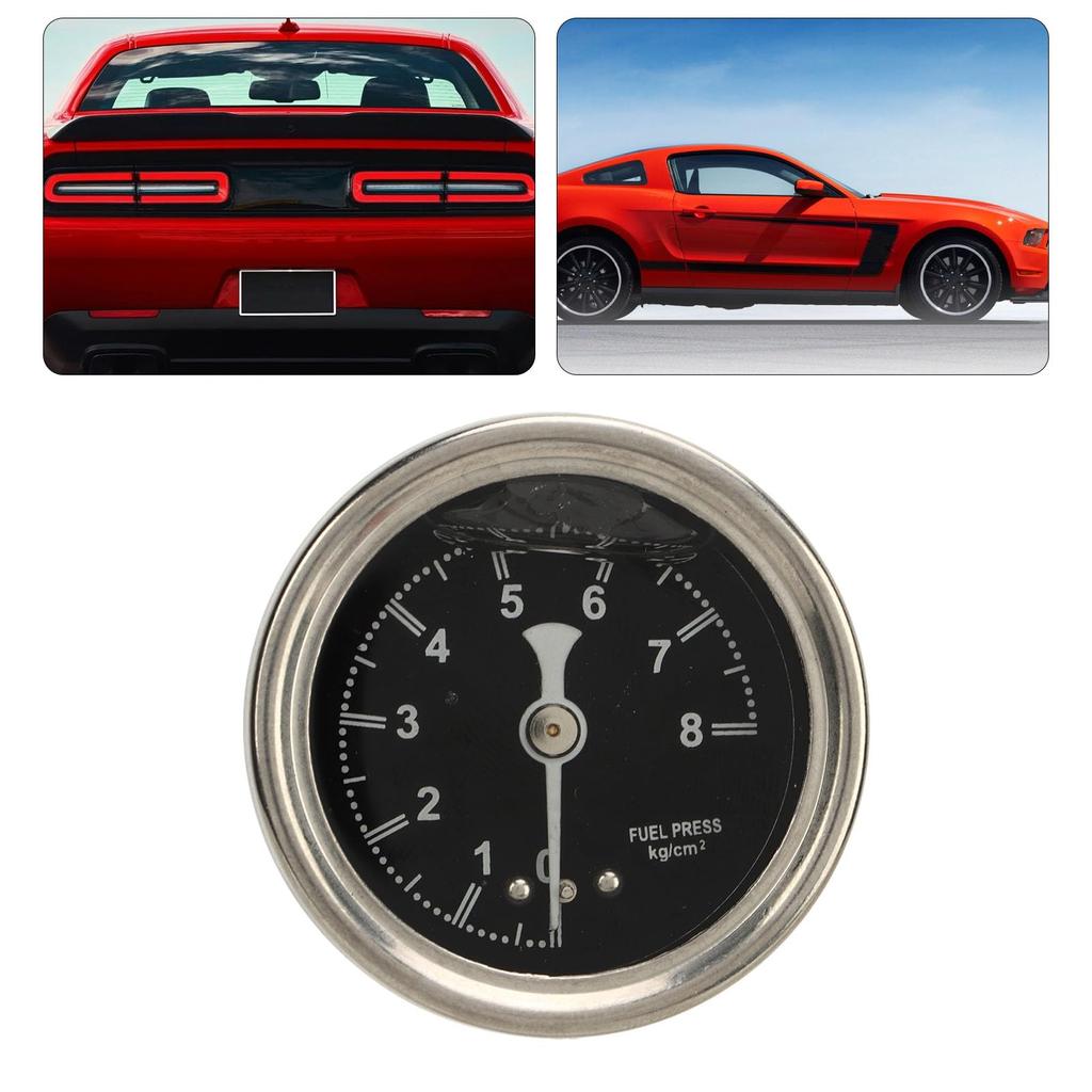 Kraftstoffdruckmesser, Hochhärte-Pressmanometer, Hohe Genauigkeit, 1/8 NPT