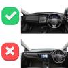 For Toyota Corolla Axio Altis Fielder 2013-2018 Japan Quality Dashboard Cover Dashmat Sunshade Anti‑UV Protector Dash Mat Pad
