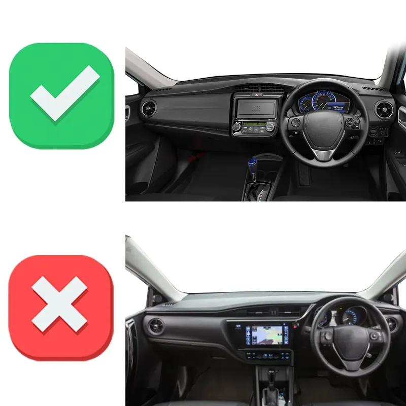 For Toyota Corolla Axio Altis Fielder 2013-2018 Japan Quality Dashboard Cover Dashmat Sunshade Anti‑UV Protector Dash Mat Pad