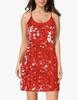 2025 European Sequin Spaghetti Strap Evening Party Dress