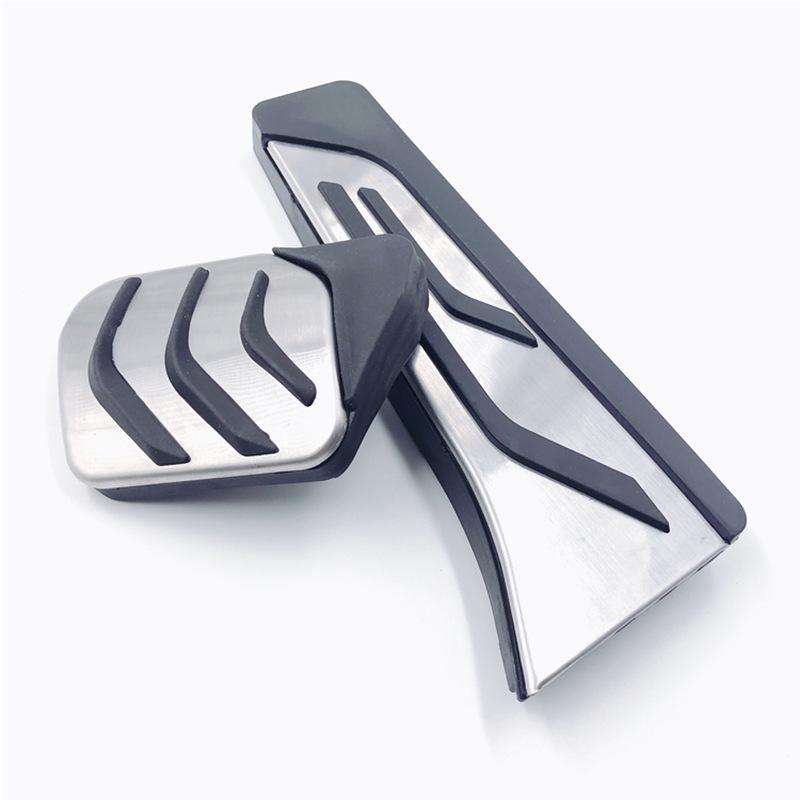 BMW Screwless Anti-Slip Car Pedal Set: Modified Accelerator, Brake, and Rest Area
