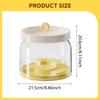 Clear Figure Display Case Stand Dustproof Elegant Protection Countertop Showcase Container