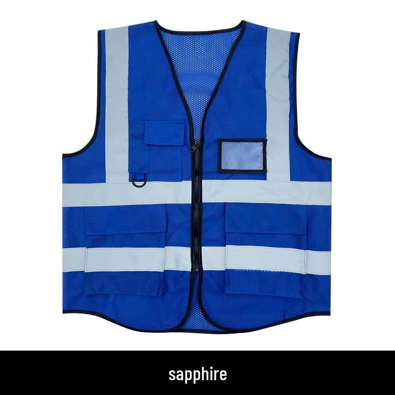 Rui Chuang Multi-Pocket Reflective Safety Vest for Construction and Transportation