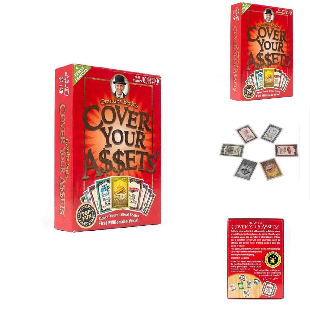 Grandpa Becks Cover Your Assets Collectible Card Game For Family Fun And Game Night