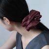NOCTURN BURGUNDY WINE SCRUNCHIE (2TYPE)