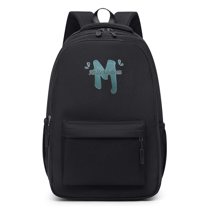 Three-Piece Backpack Set Student Large Capacity School Bag Men Women Travel Backpack with Pen Bag