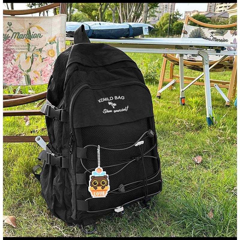 Mountain High-value Fresh and Cute Drawstring Backpack Couple Junior High School Students Large-capacity Backpack