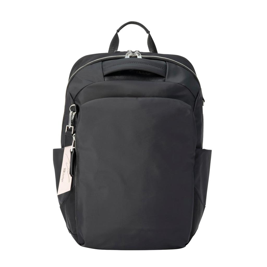 Lightweight nylon backpack for commuting, fits a 14.0-inch laptop and A4 size documents