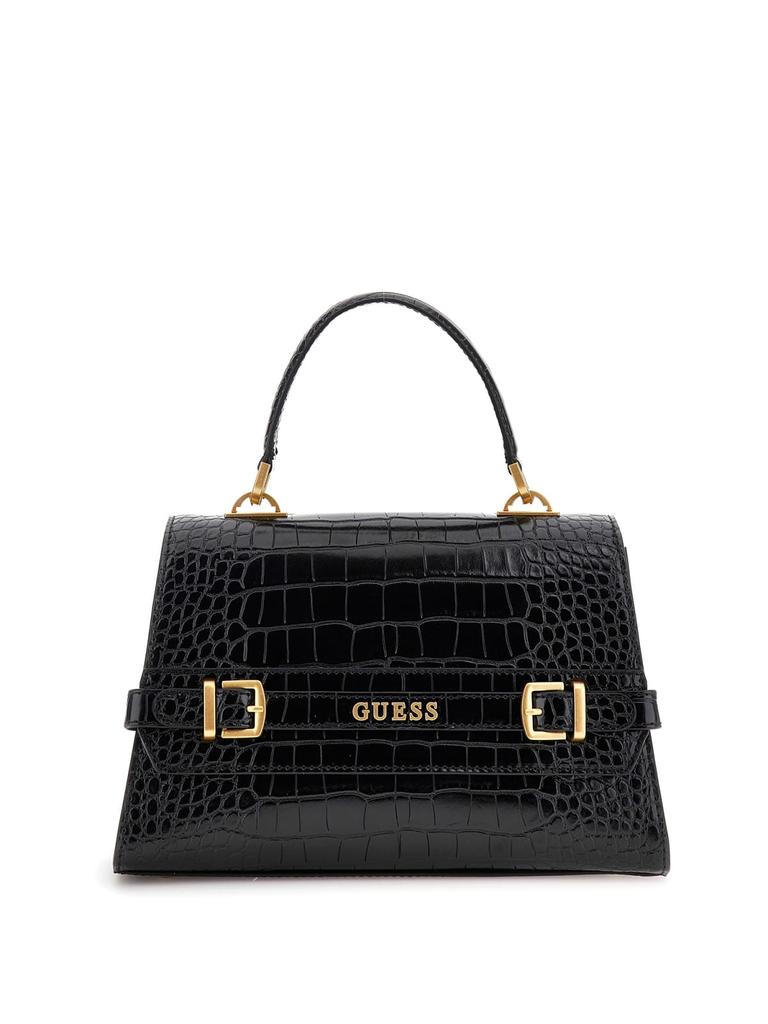 Купить Guess Sestri Роскошная черная сумка через плечо CX898520 | Joom