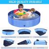 Taeku Dog Foldable and Portable PVC Bathtub for Small and Medium Indoor and Outdoor Use Pool, Kids, Babies, Dogs, (8030cm, Blue)