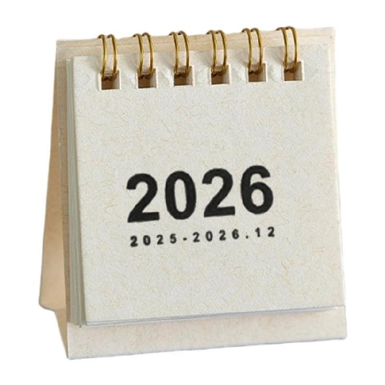 2025 Desk Calendar Mini Calendars With Smooth Writing Paper Essential For Desk Decoration And Time Management