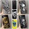 Gothic Skull Funda For OPPO Reno 12 F 11F 13F 14F 10 11 13 14 Pro 7 8 Lite OPPO Find X9 X6 X5 X8 Pro Case