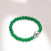 Green Agate Gemstone Bracelet Bz1533