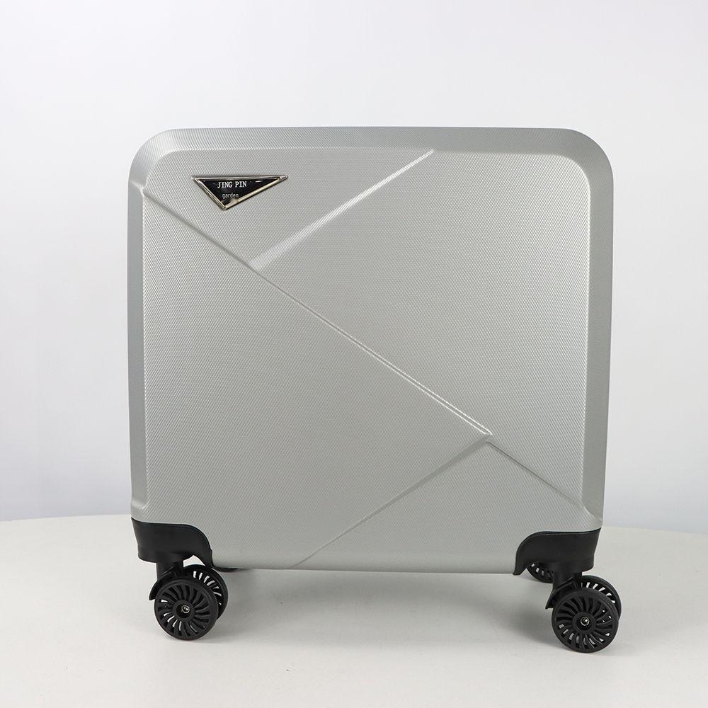 Lightweight 18" Mini Trolley Suitcase with Universal Wheels & Combination Lock