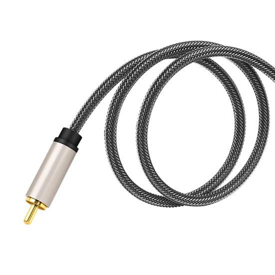 Digital Coaxial Audio Video Cable Stereo SPDIF 3.5mm To RCA for Xiaomi Mi 12 TV