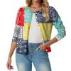 Women's Fashionable, Casual, Comfortable Floral Cardigan Jacket