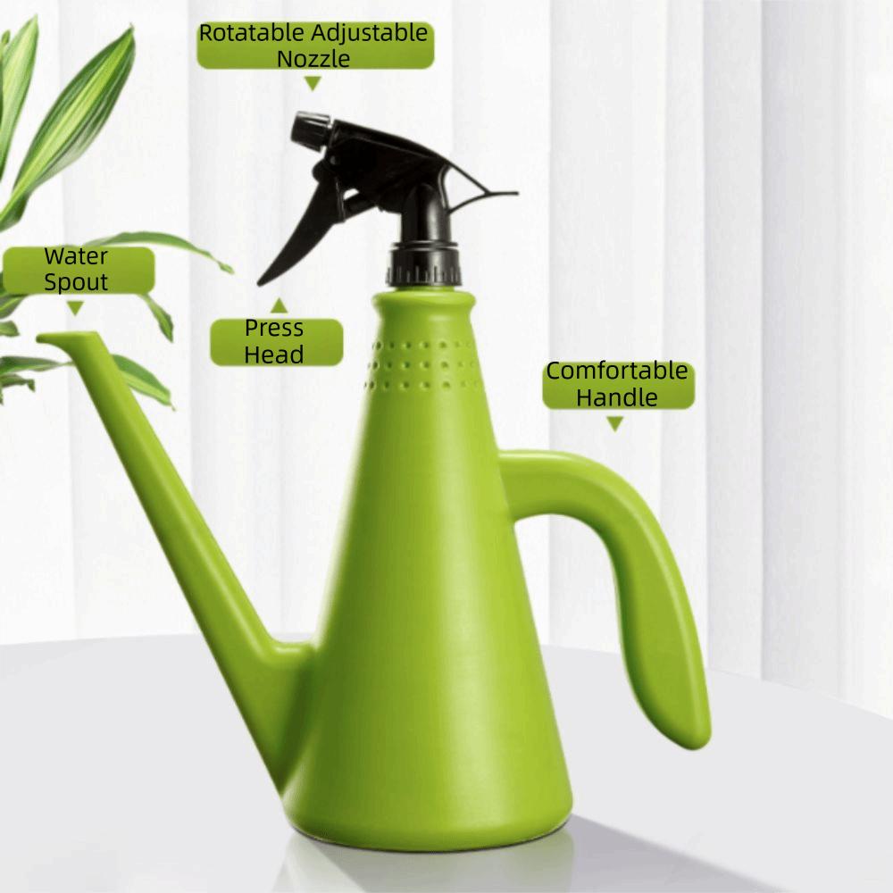 Large Capacity Garden Watering Spray Kettle 1L Potted Plants Sprinkler  Courtyard