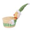 Xmas   Basket Dish Bowl Xmas Snack Dried Fruits Nuts Storage Holder for Table Desk Decoration