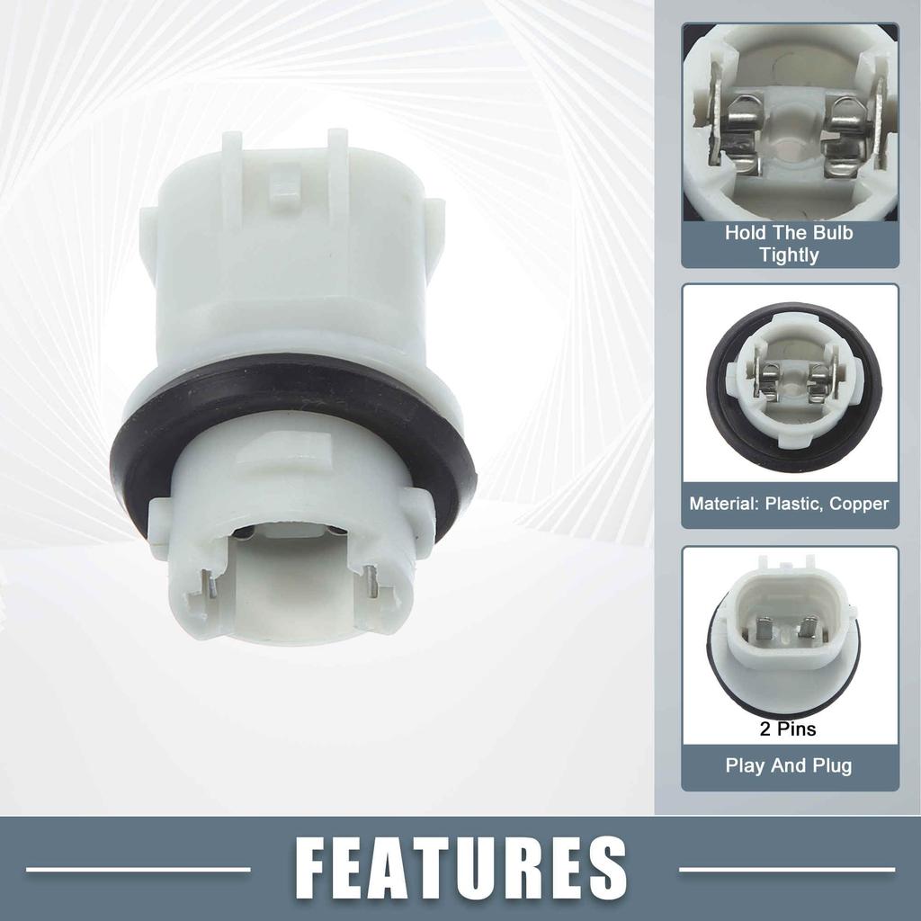 A ABSOPRO 90075-60001 81945AC030 To yota Turn Signal Light Bulb Socket Holder Fits Avalon