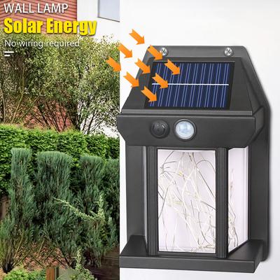 Powerful Outdoor Solar Lamp Garden Solar Powered Streetlight Outdoor Lights Waterproof Light Led Lighting External Decoration