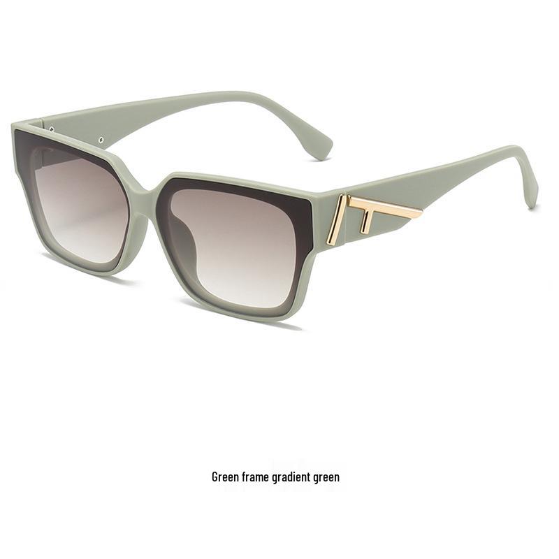 High-End Square Frame UV Protection Sunglasses - Unisex Fashionable Shades