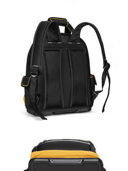 Durable Electrician Tool Backpack: Portable, Multi-Functional, Sturdy Canvas Repair & Storage Bag