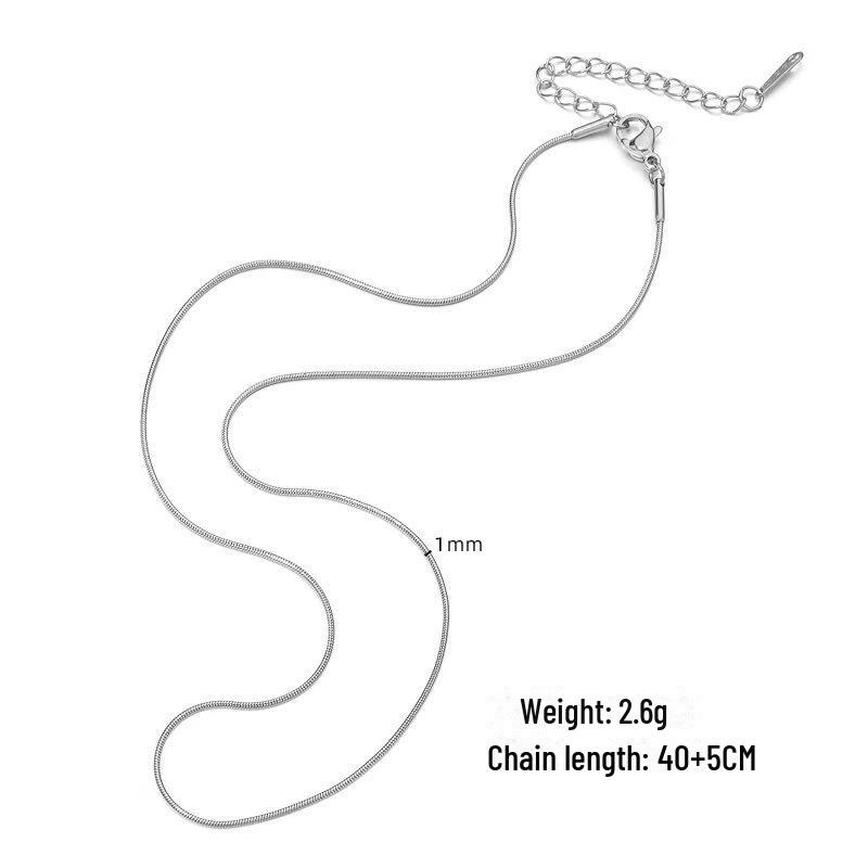

Модное ожерелье из нержавеющей стали с волнами: Европейский и американский стиль INS для стильной женской хип-хоп моды