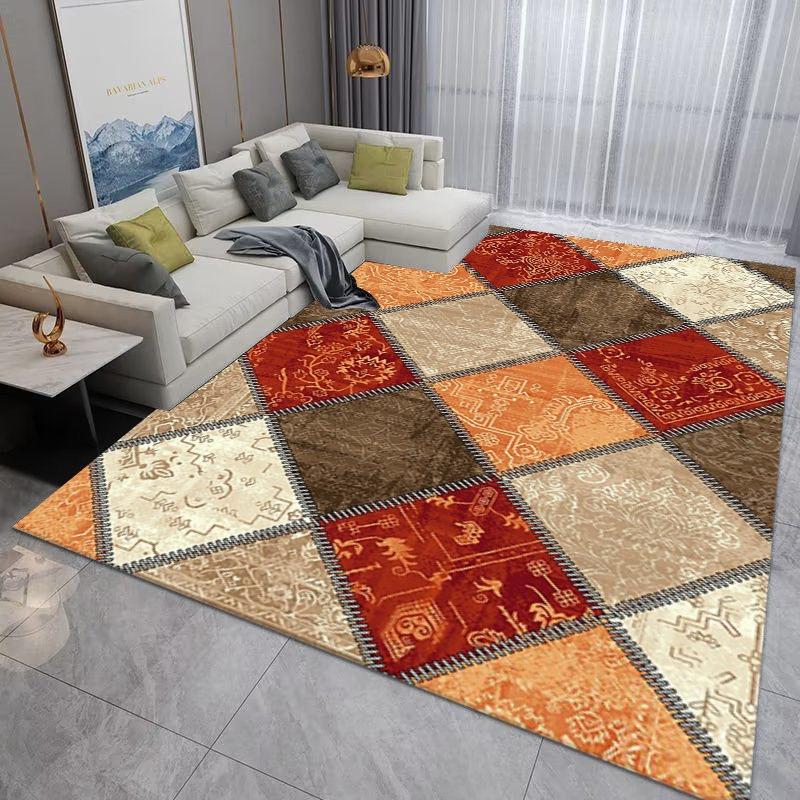 Modern Europe Style Geometry Stripe Carpet Living Room Sofa Bedroom Bedside Study Entrance Door Rug Non-slip Fashion Decor Mat