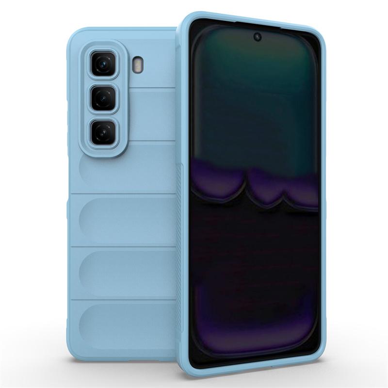 For Infinix Hot 50 50i 4G Case Square Silicon TPU Phone Cases for Infinix Hot50 Hot50pro 4G Soft Bumper Back Cover Fundas