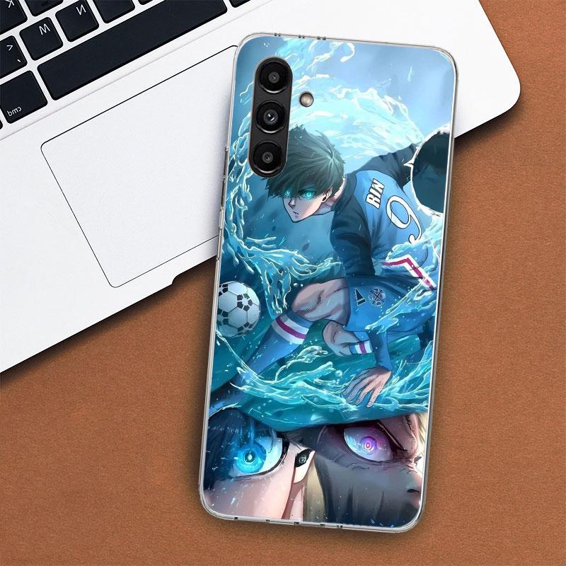 Blue Lock Isagi Yoichi Phone Case For Samsung Galaxy A56 A55 A54 A53 A17 A16 A15 A14 A13 A36 A35 A34 A33 A26 A25 A24 A23 A05S A0