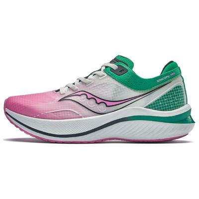 Saly Volle Geschwindigkeit Stoßdämpfer Rutschfest Abriebfest Niedrige Laufschuhe Unisex Weiß Rosa Grün Saucony S28192-1