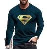 Men'S T-Shirt 3D Digital Printing Outer Wear With Long-Sleeved Casual Top