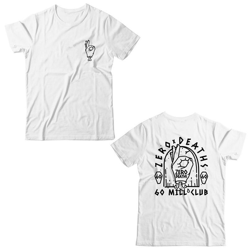 

PewDiePie Zero Deaths Mens TShirt Clothing men summer tshirt male cotton tshirts euro size drop shipping S