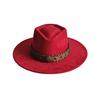 Retro Arrow Top Vegan Suede Hat 9cm Wide Brim Fedora Hat for Women Men Suitable for Pyrography Painting Gifts Party Etc