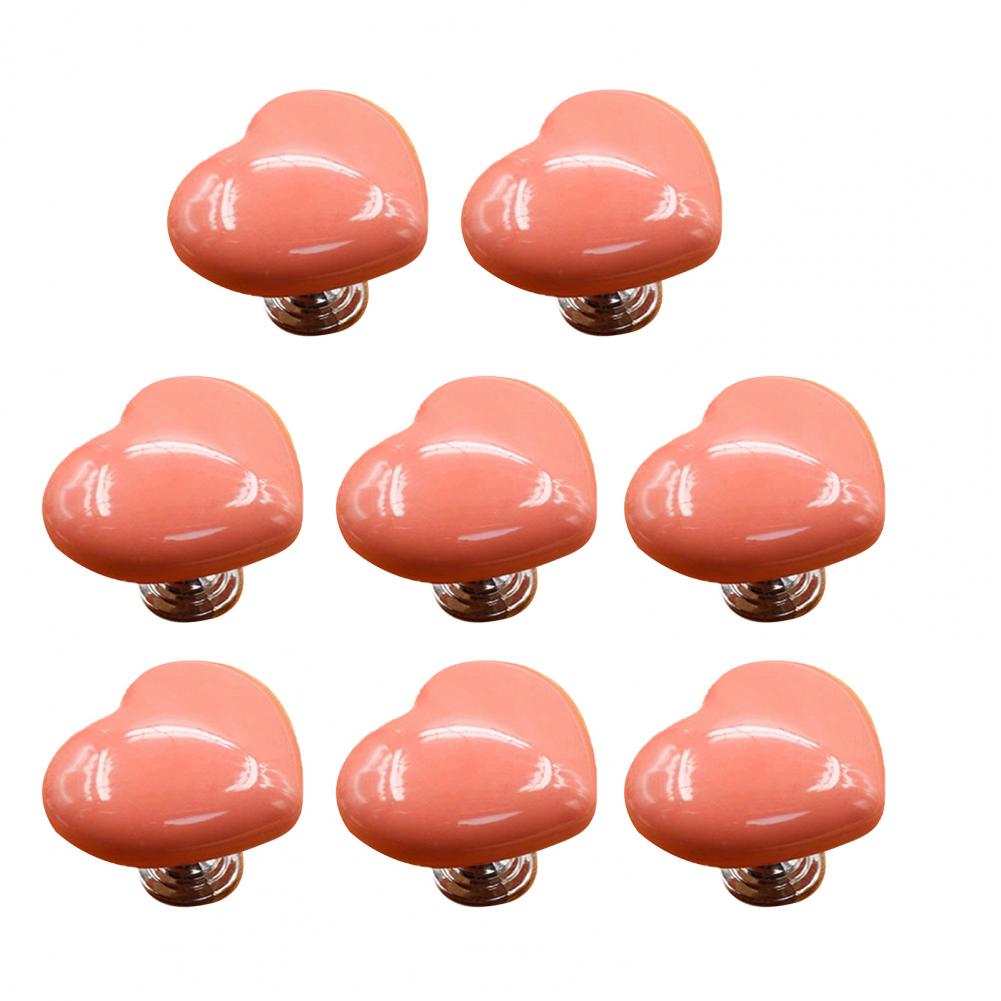 Toilet Button Heart-shaped Toilet Flush Button Replacement Set Easy Installation Reusable Clean Hygienic Toilet Press Buttons