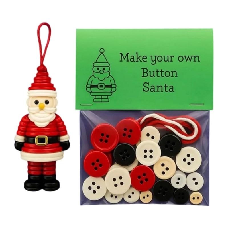 Complete Christmas Craft Set For Handmade Tree Decorations Family Classroom Activities All Materials Included